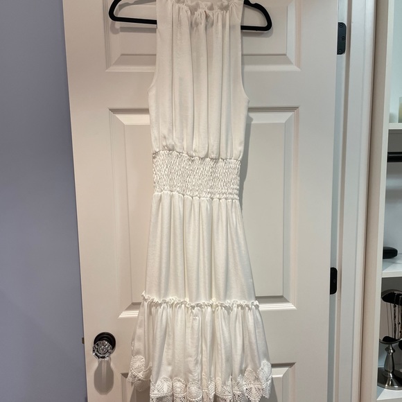 MISA LOS ANGELES Flowy white midi dress - Picture 4 of 10